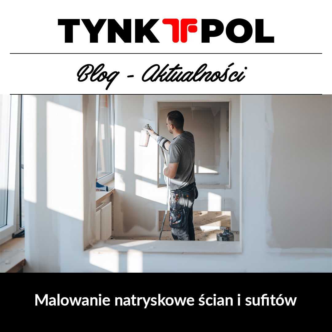 malowanie natryskowe ścian i sufitów