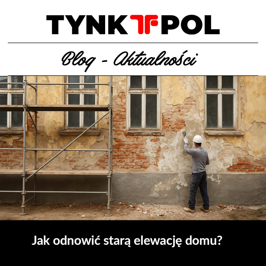 Jak odnowić starą elewację domu?