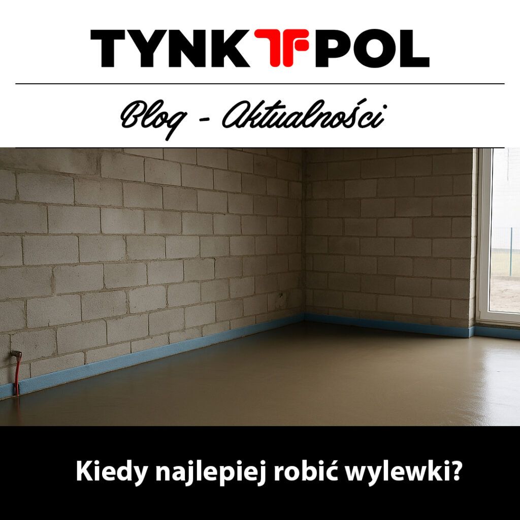 Kiedy najlepiej robić wylewki?