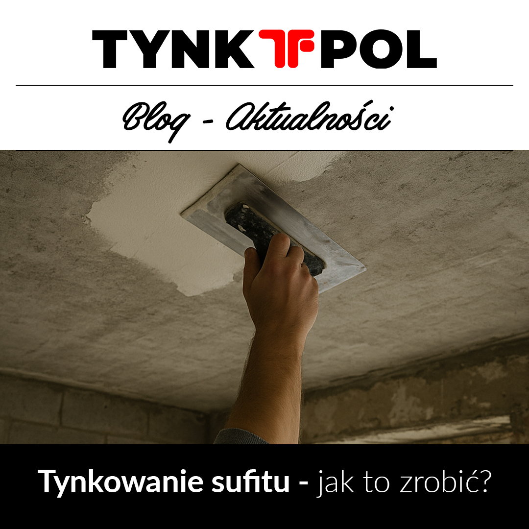 Tynkowanie sufitu - jak to zrobić?