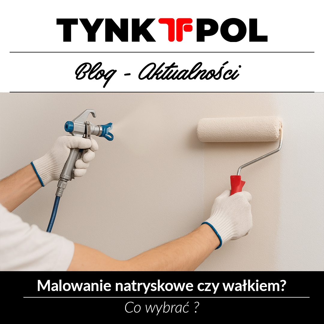 malowanie natryskowe czy wałkiem
