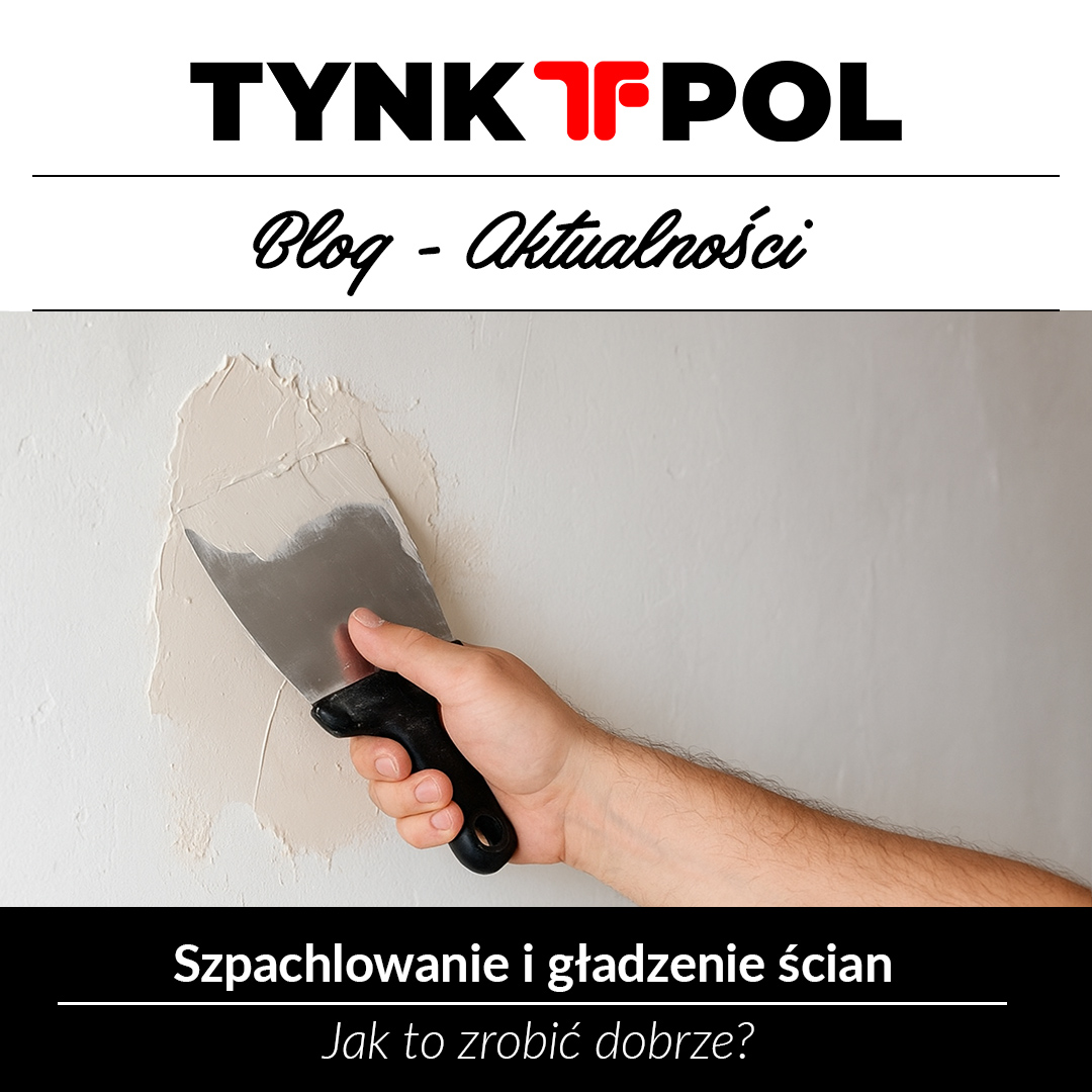 Szpachlowanie i gładzenie ścian