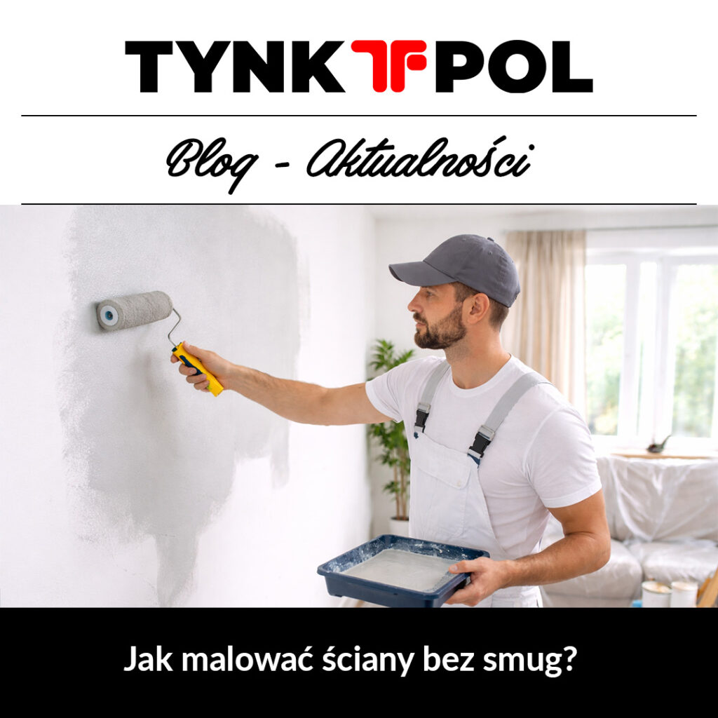Jak malować ściany bez smug ?