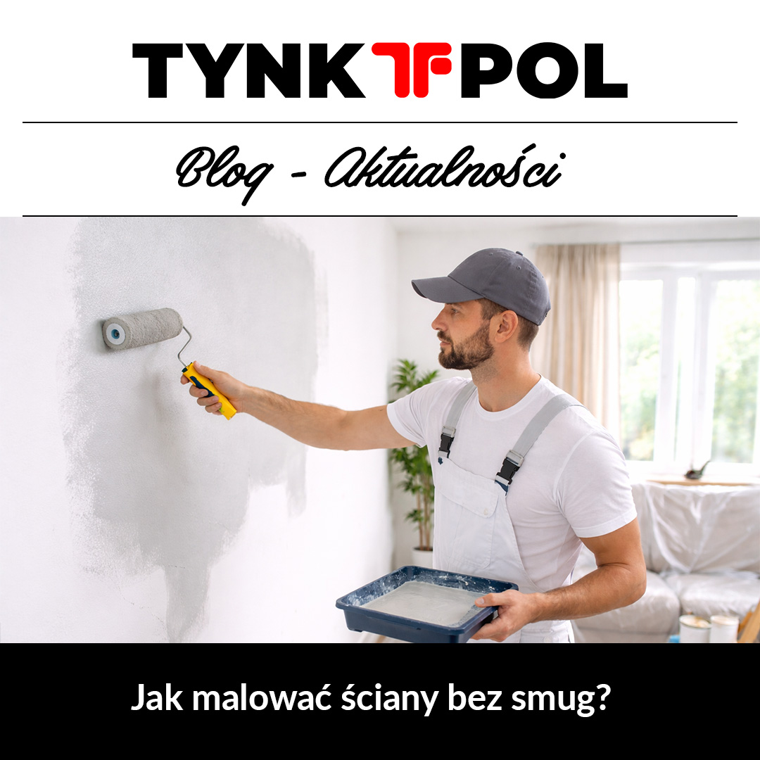 Jak malować ściany bez smug?