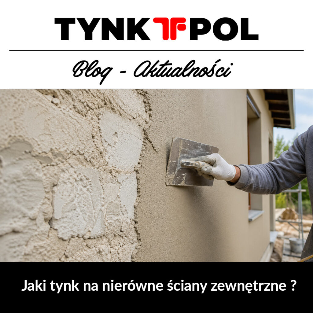 jaki tynk na nierówne ściany zewnętrzne