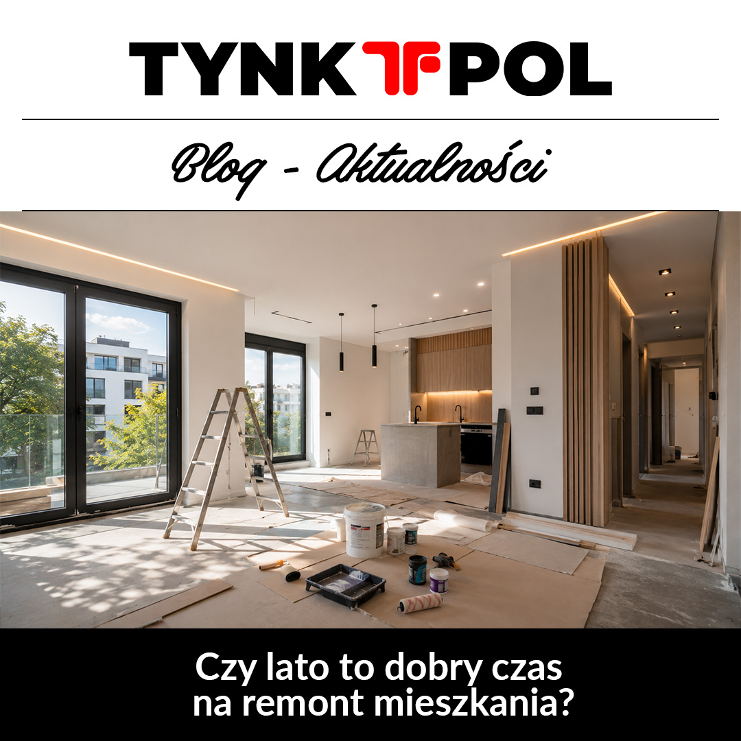 Czy lato to dobry pomysł na remont mieszkania