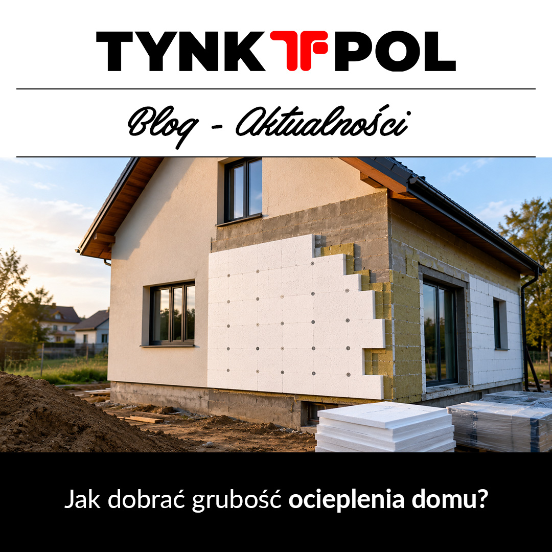 jak dobrac grubosc ocieplenia domu