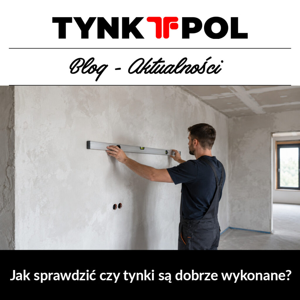 Jak spawdzić czy tynki są dobrze wykonane