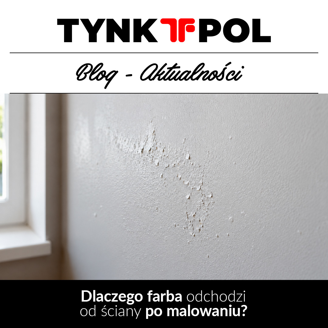 dlaczego farba odchodzi po malowaniu
