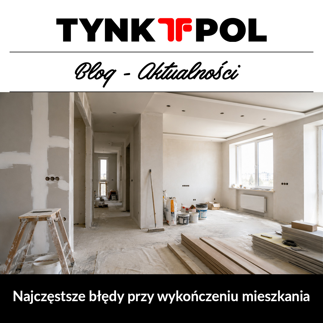 najczesztsze błedy przy wykończeniu mieszkania